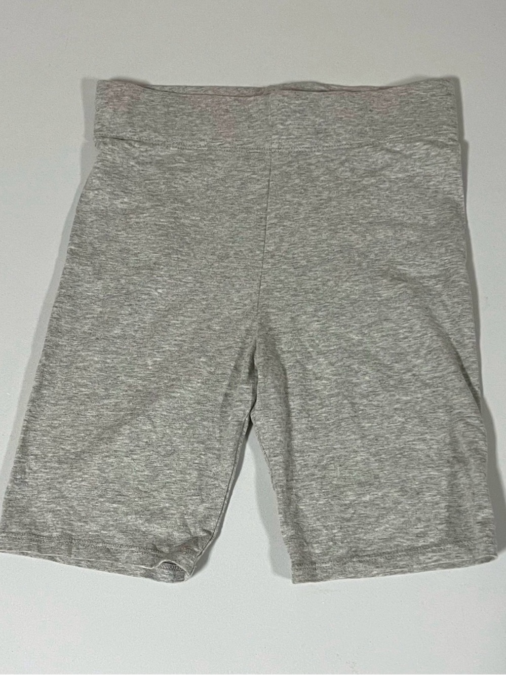 Heather Gray Grey High-Rise Bike Biker Shorts Bottoms Size XS 🩶 #shorts #casual
